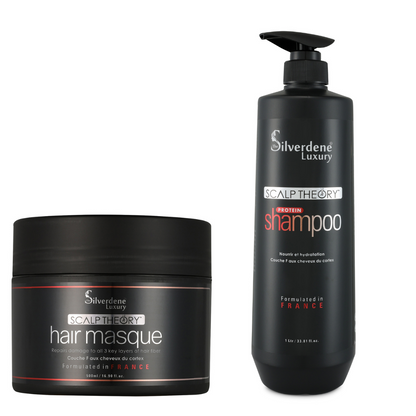 Combo of Scalp theory Protein Shampoo (1ltr) &amp; Scalp theory protein hair masque (500ml)