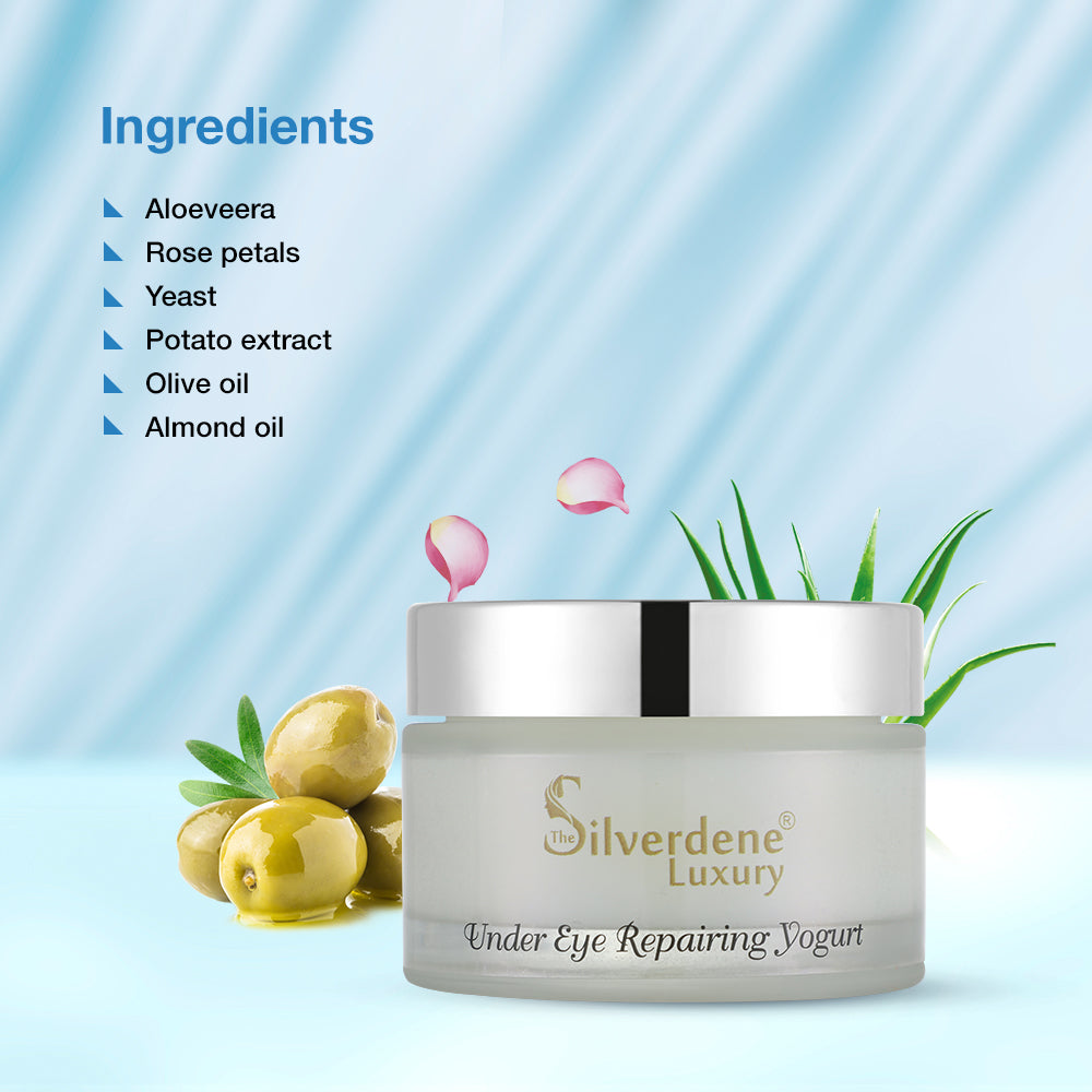 Ingredients Of Under Eye Repair Cream - The Silverdene Luxury